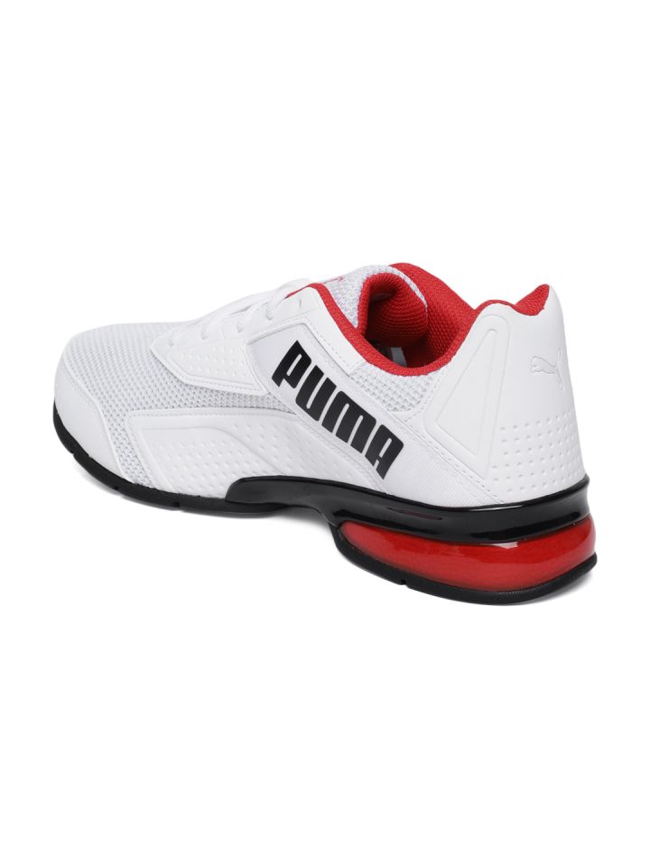 Buy Puma Men White Solid Leader VT Bold Running Shoes Sports