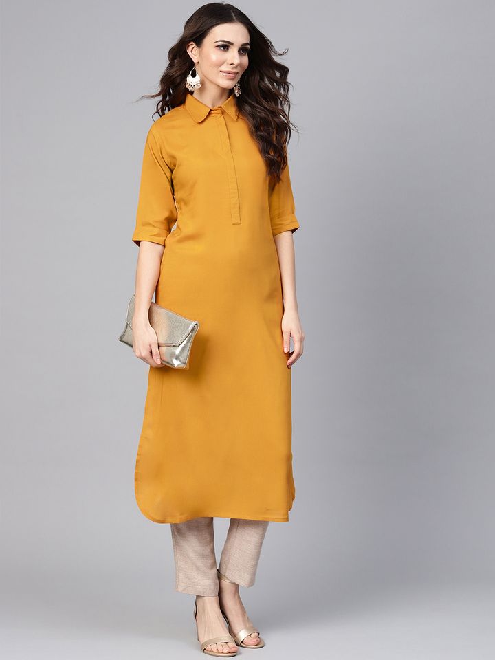 Buy Libas Women Mustard Yellow Solid Pathani Kurta Kurtas For Women 10138065 Myntra If you are thinking to shop pathani suit online then mirraw online store would be the perfect options. libas women mustard yellow solid pathani kurta