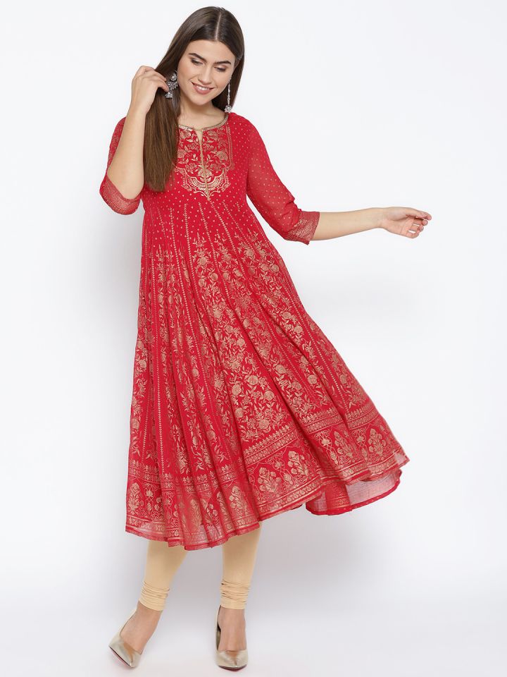 Aurelia kurtis on myntra discount