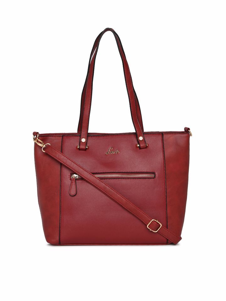 lavie maroon handbag