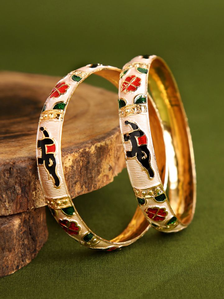 Meenakari bangles best sale