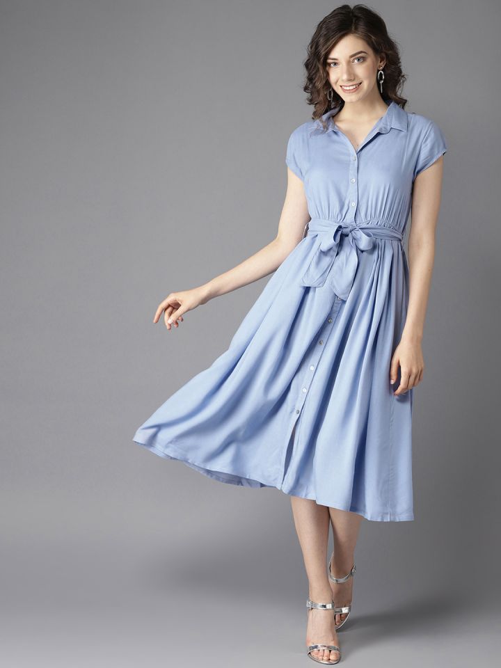 shirt dresses myntra