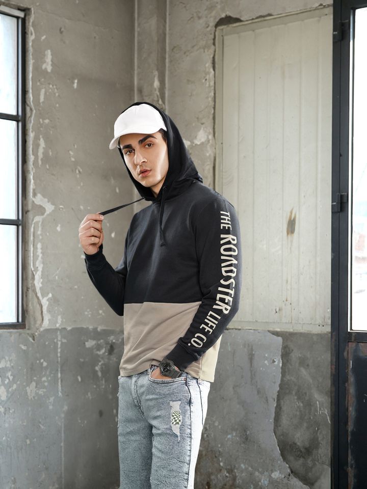Buy The Roadster Lifestyle Co Men Navy Blue Grey Colourblocked