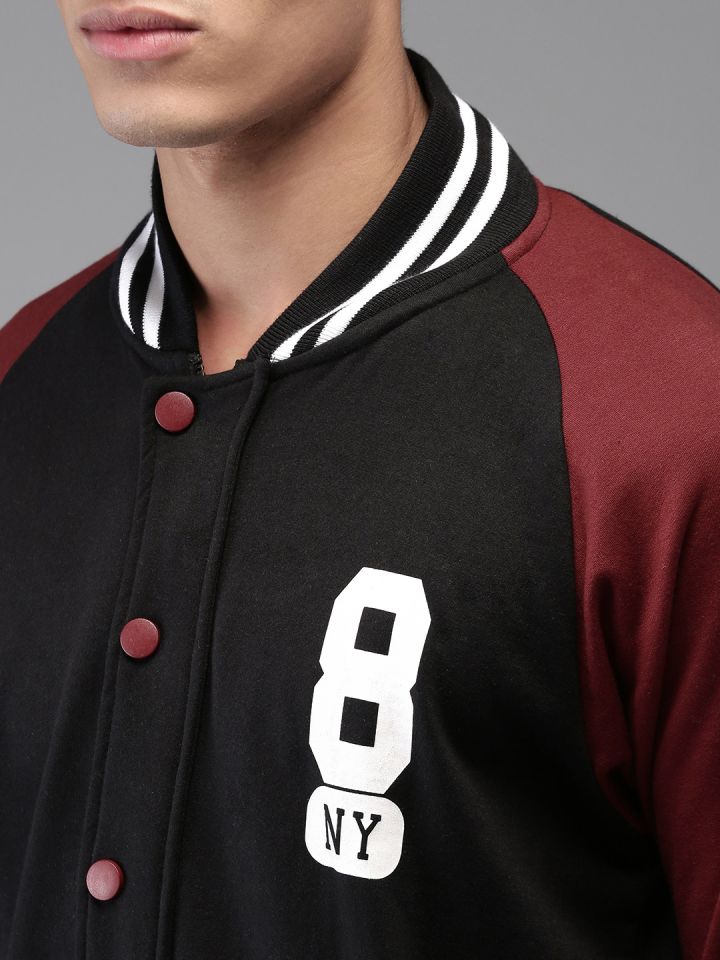 Varsity jacket sales myntra