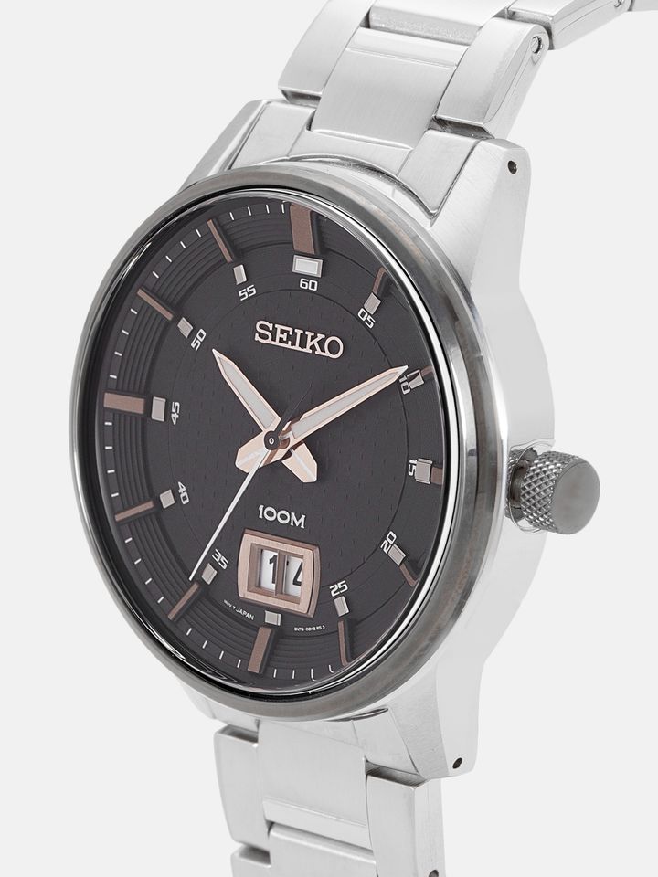 Buy SEIKO Men Black Analogue Watch SUR285P1 - Watches for Men 10223345 |  Myntra