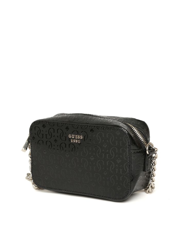 Guess sling bag black on sale