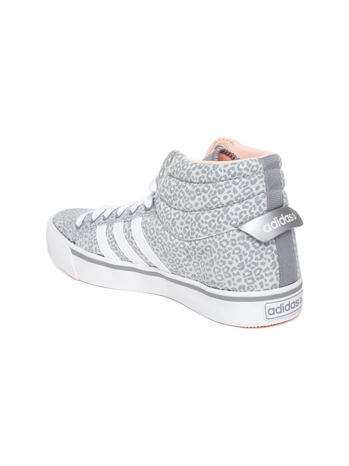 Buy ADIDAS NEO Women Grey BBPARK Animal Print Sneakers Casual