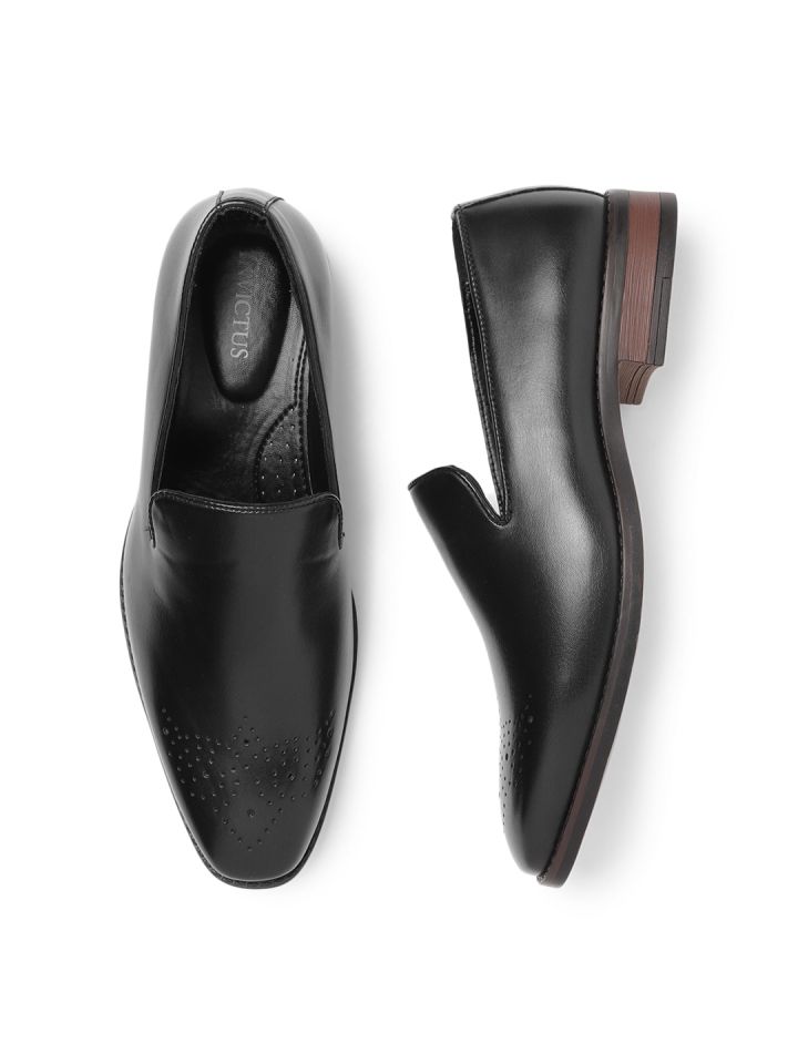 Invictus black cheap formal shoes