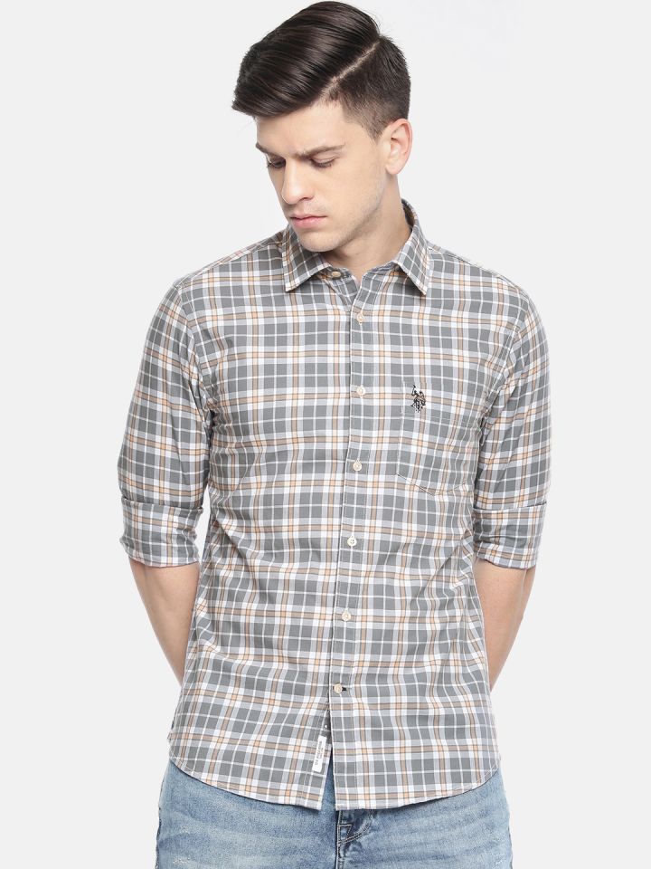 us polo tailored fit shirts