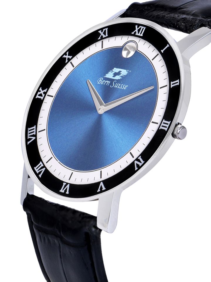 Buy Bern Suisse Men Blue Analogue Watch BS SLIM 09B L Watches