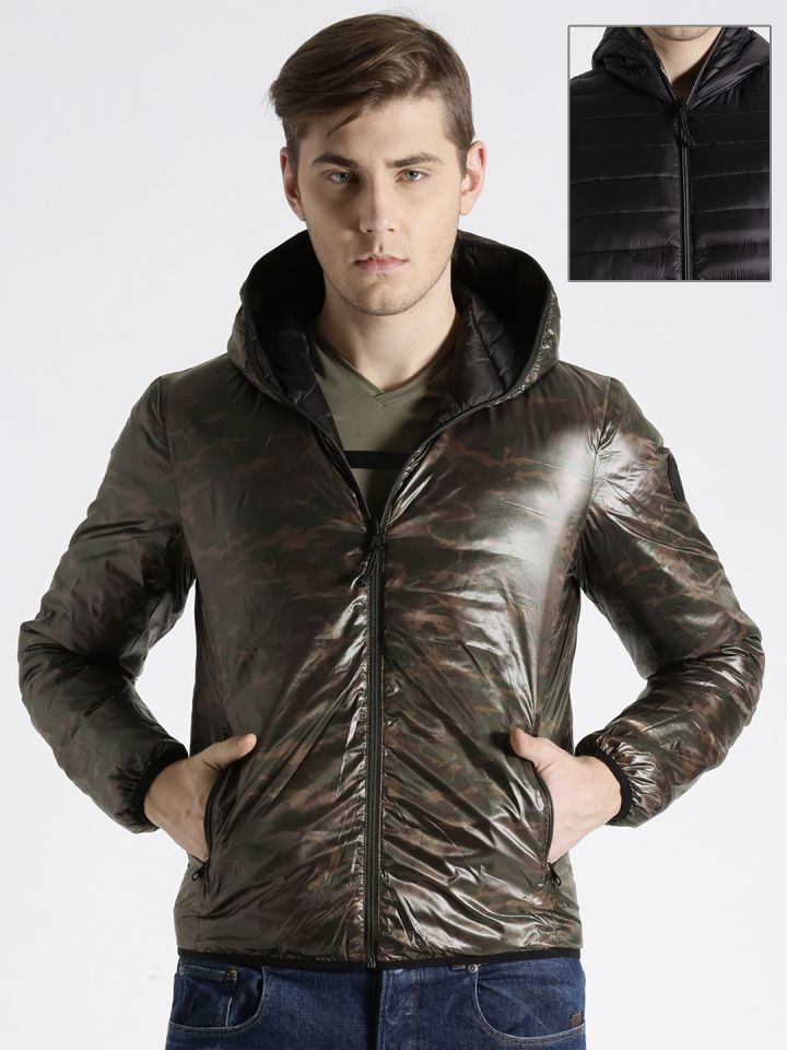 Replay reversible thin down outlet jacket