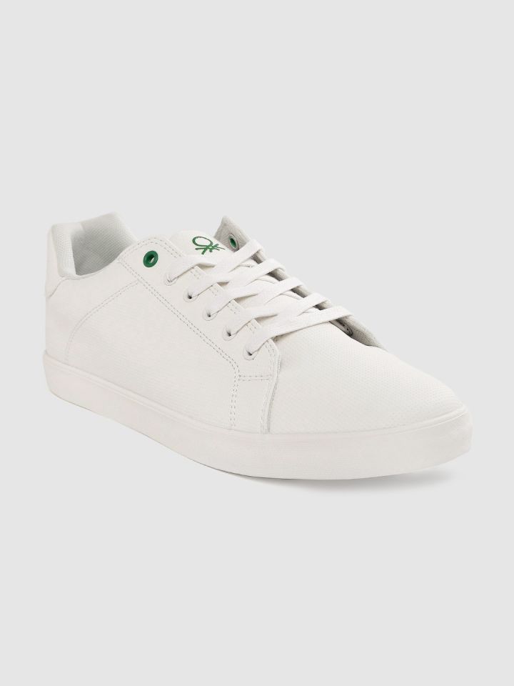 benetton white sneakers