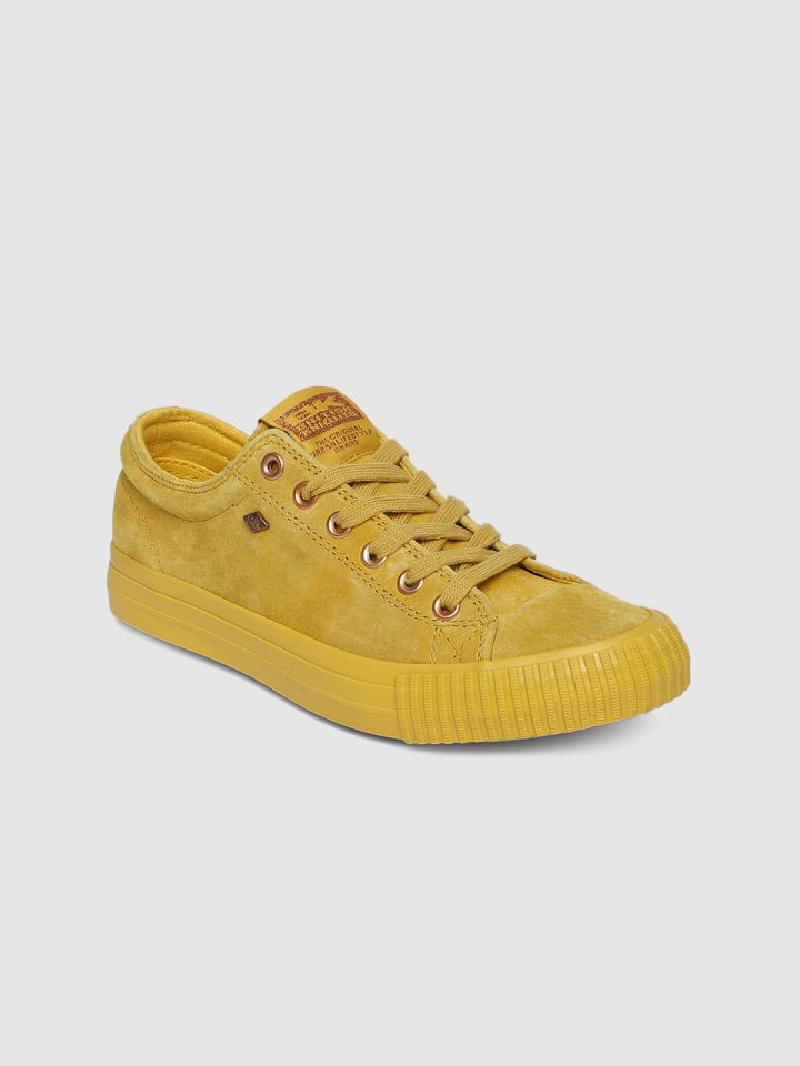 Buy BRITISH KNIGHTS Women Yellow Sneakers Casual Shoes for