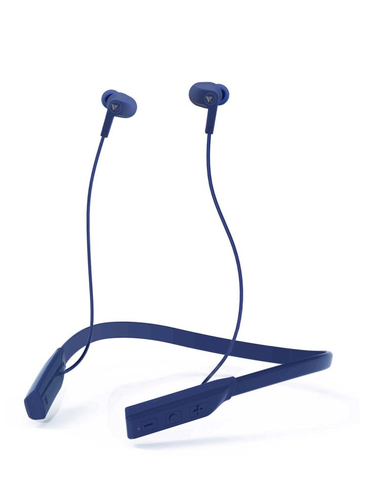 Wings Blue Glide M Bluetooth Neckband Earphone with Mic