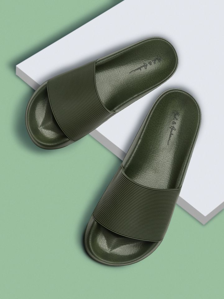 Green sliders on sale mens