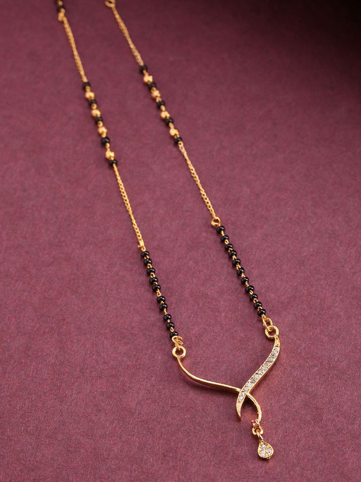 Myntra on sale jewellery mangalsutra