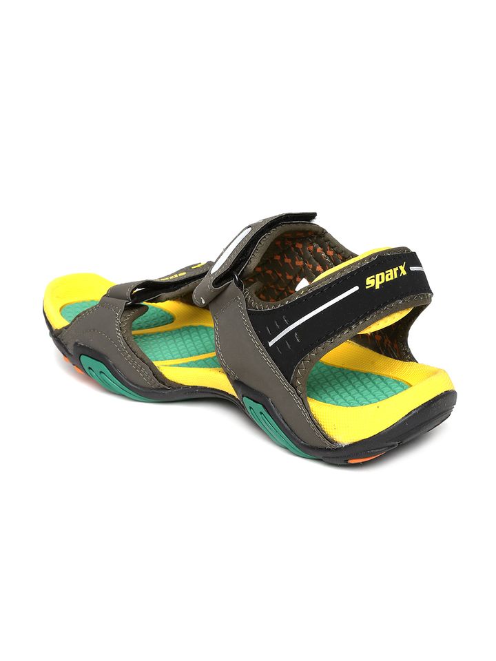 Sparx Men Olive Green Sports Sandals 