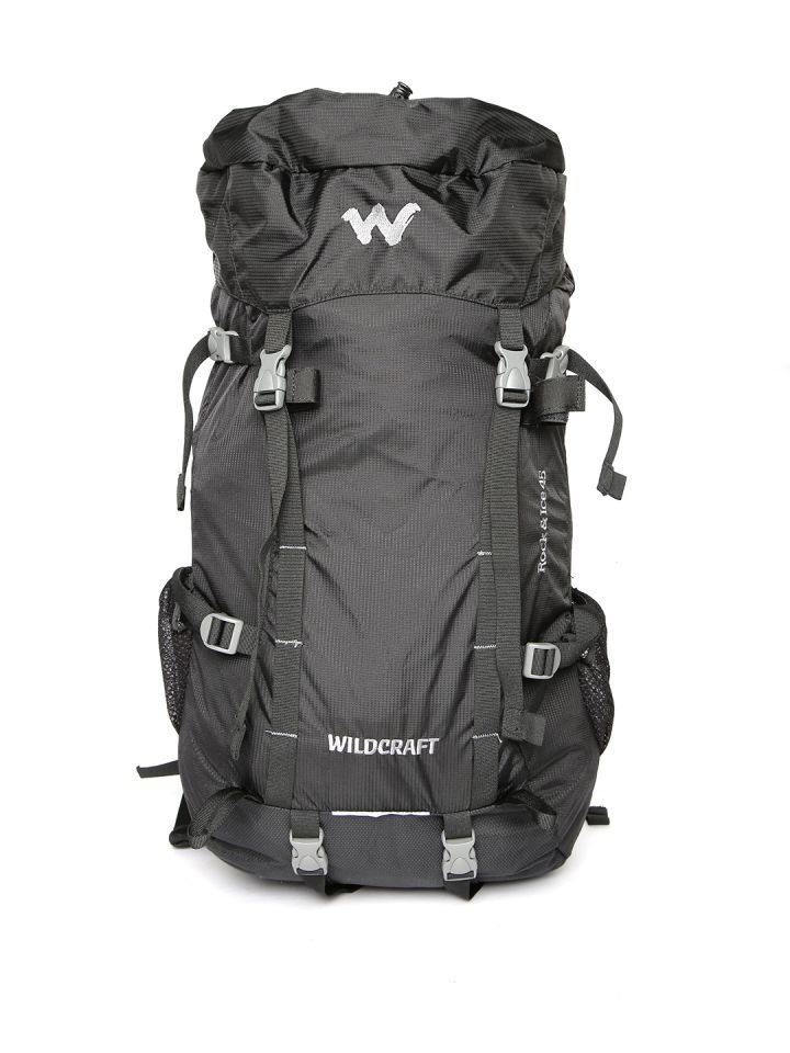 Buy Wildcraft Unisex Black Rock Ice Plus Rucksack Rucksacks