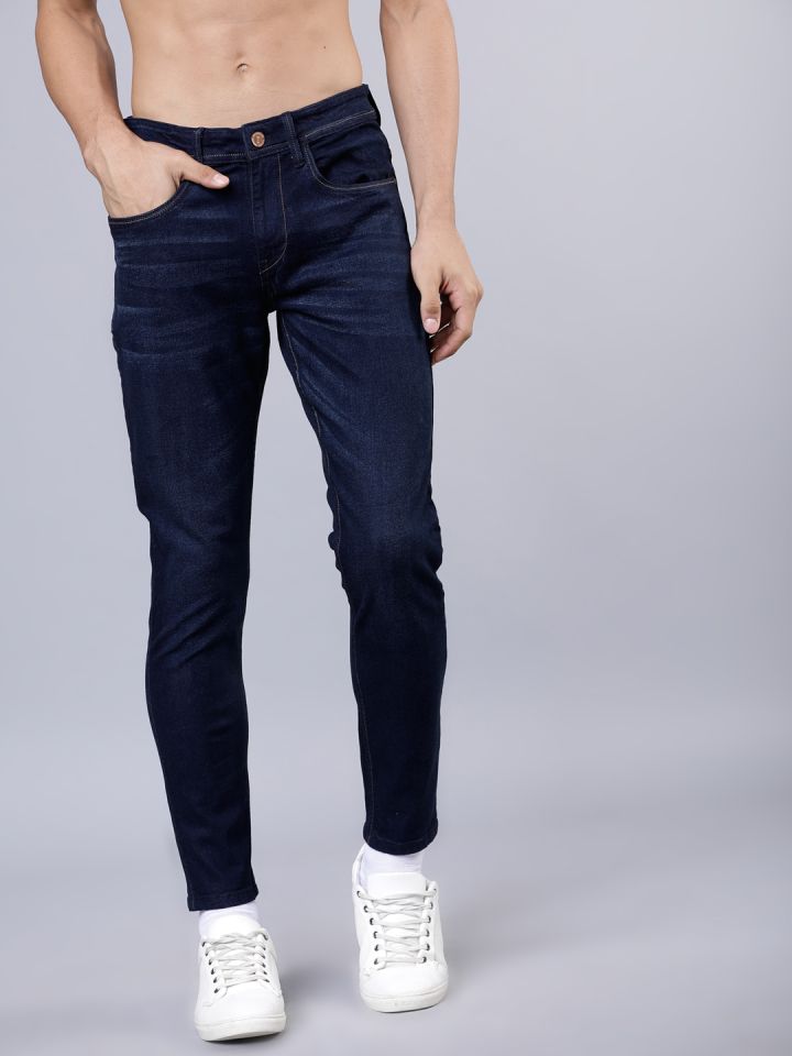 navy blue men jeans