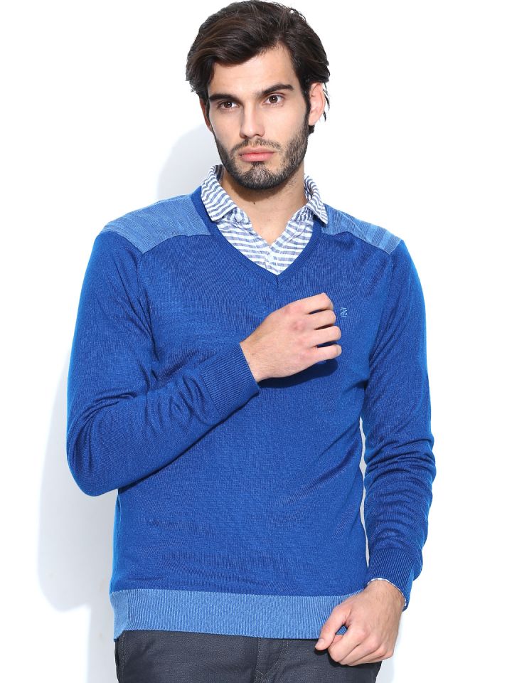 Izod blue shop sweater