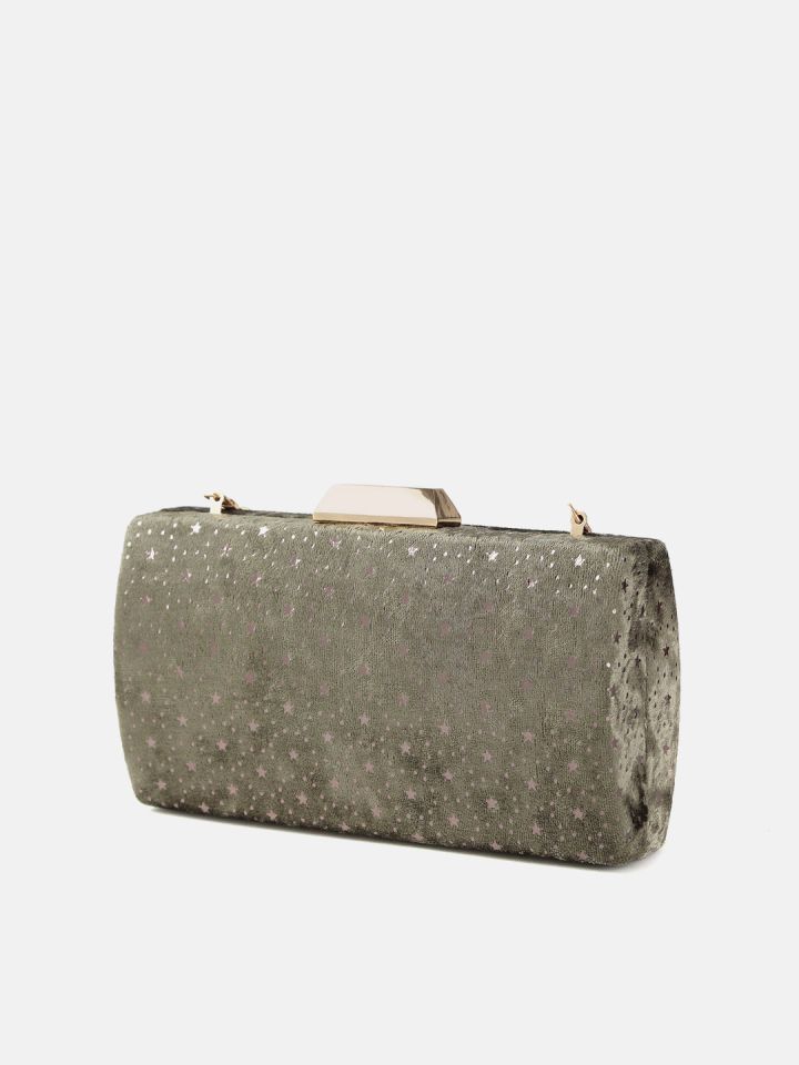 Buy DressBerry Charcoal Grey Printed