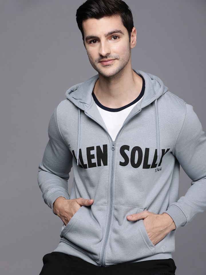 Allen solly grey sale sweatshirt