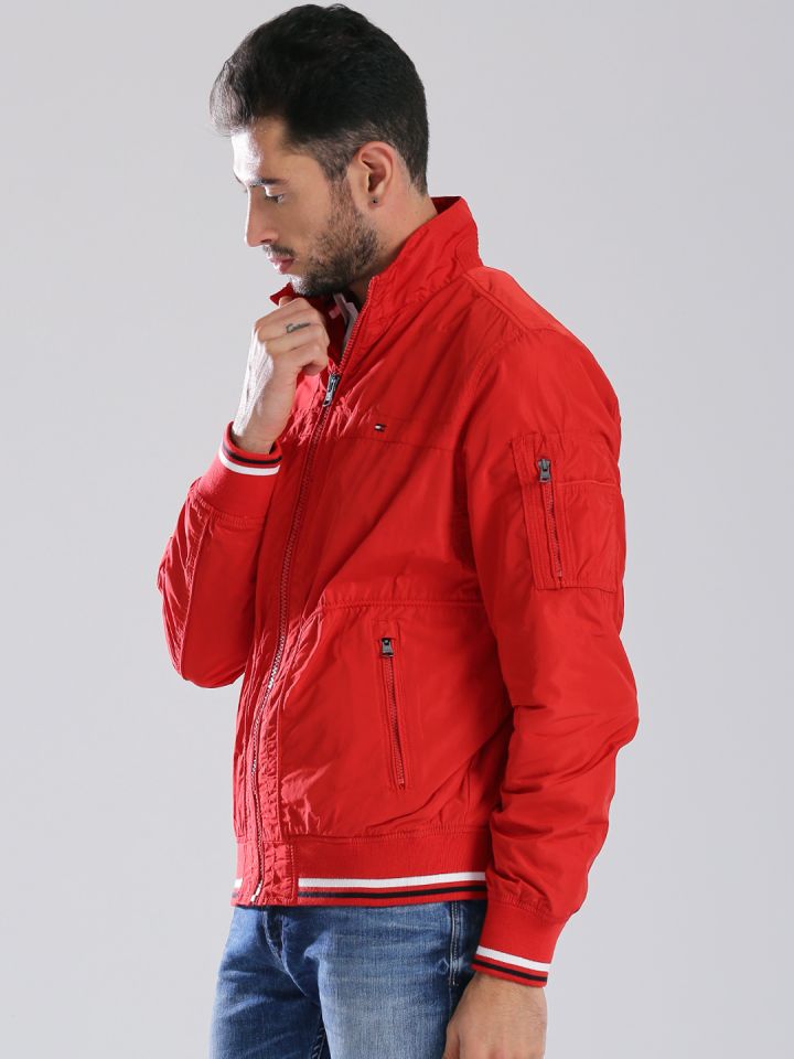 Mens red cheap tommy hilfiger coat