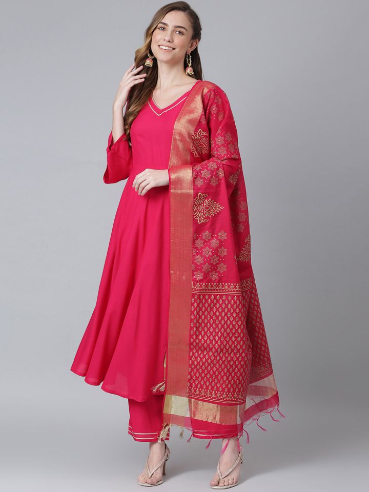 Gota patti outlet suit myntra