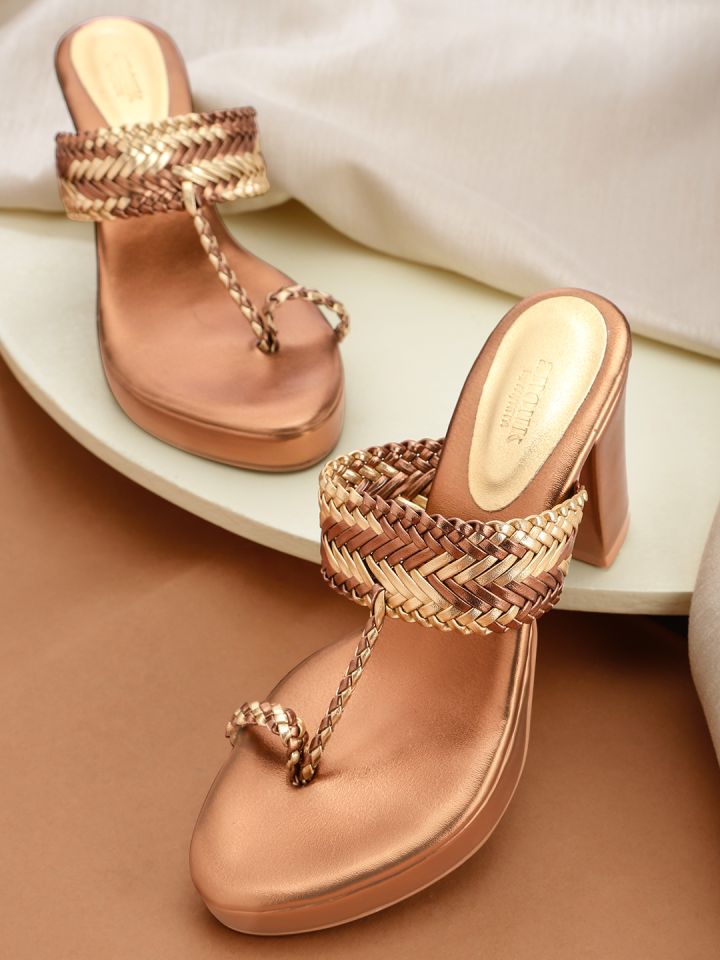 Single discount toe heels