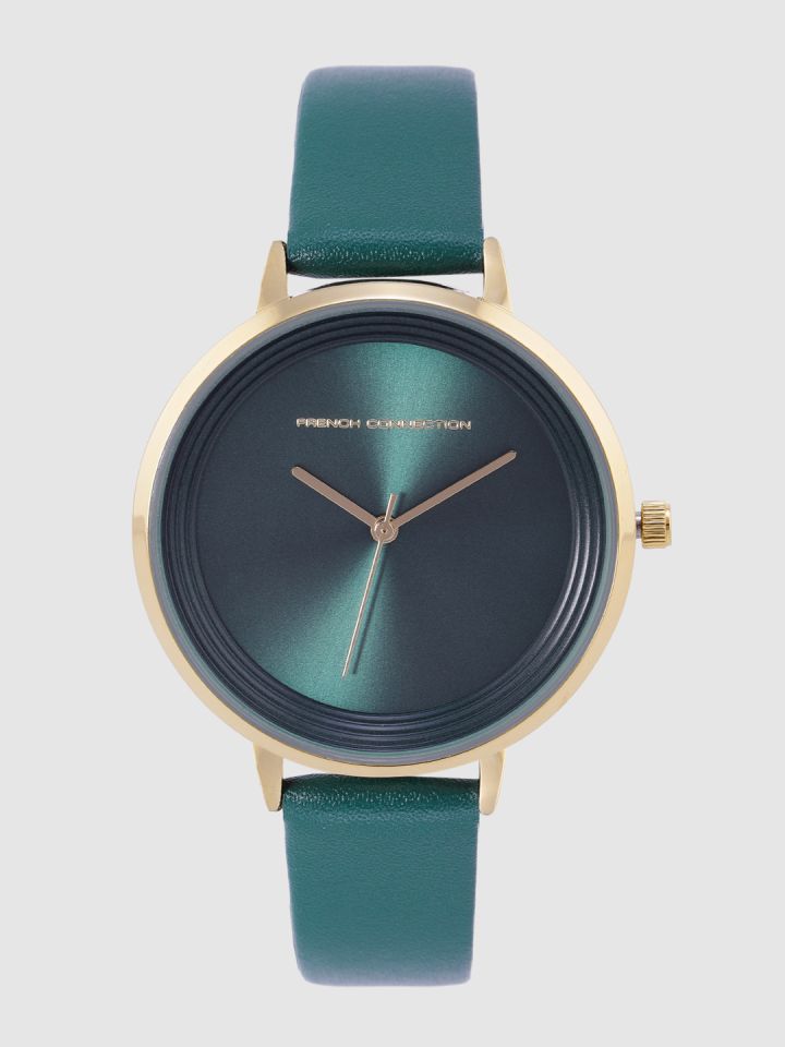 Green strap watch sale women's