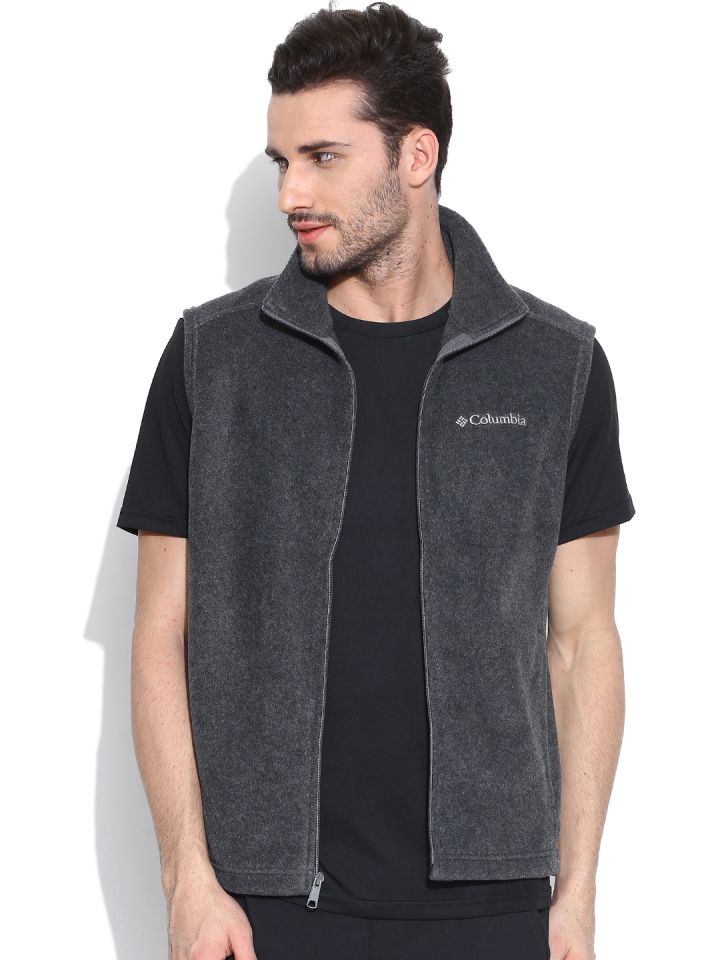 Sleeveless fleece on sale jacket
