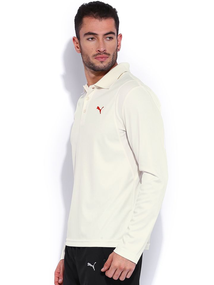 puma cricket white dress