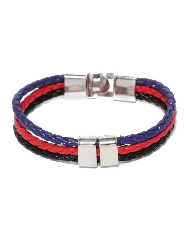 Buy ToniQ Men Blue  Red Bracelet  Bracelet for Men 1069962  Myntra
