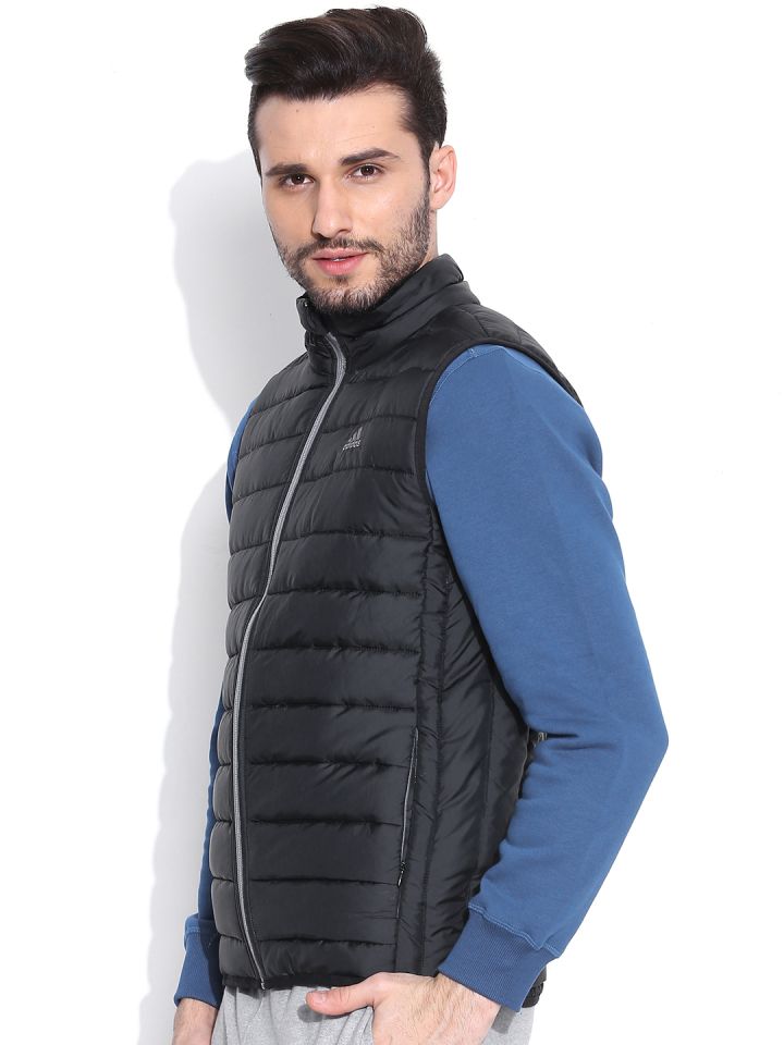 Adidas sleeveless jacket store