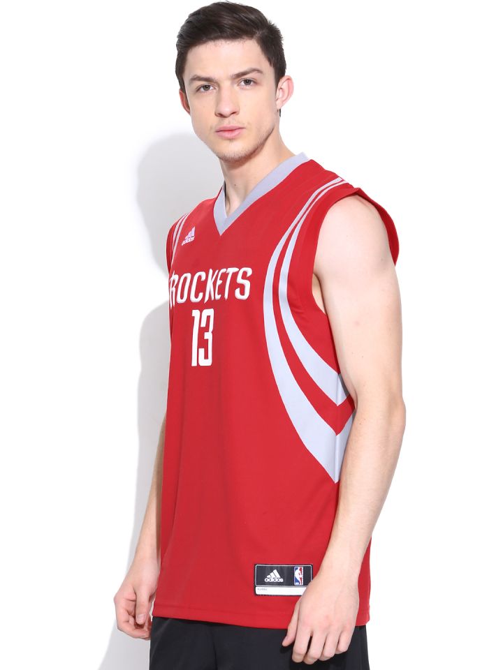 Buy ADIDAS Red INT Replica 13 Rockets NBA Printed Jersey - Tshirts for Men  1072149