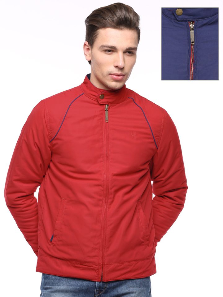 Allen solly red jacket hotsell