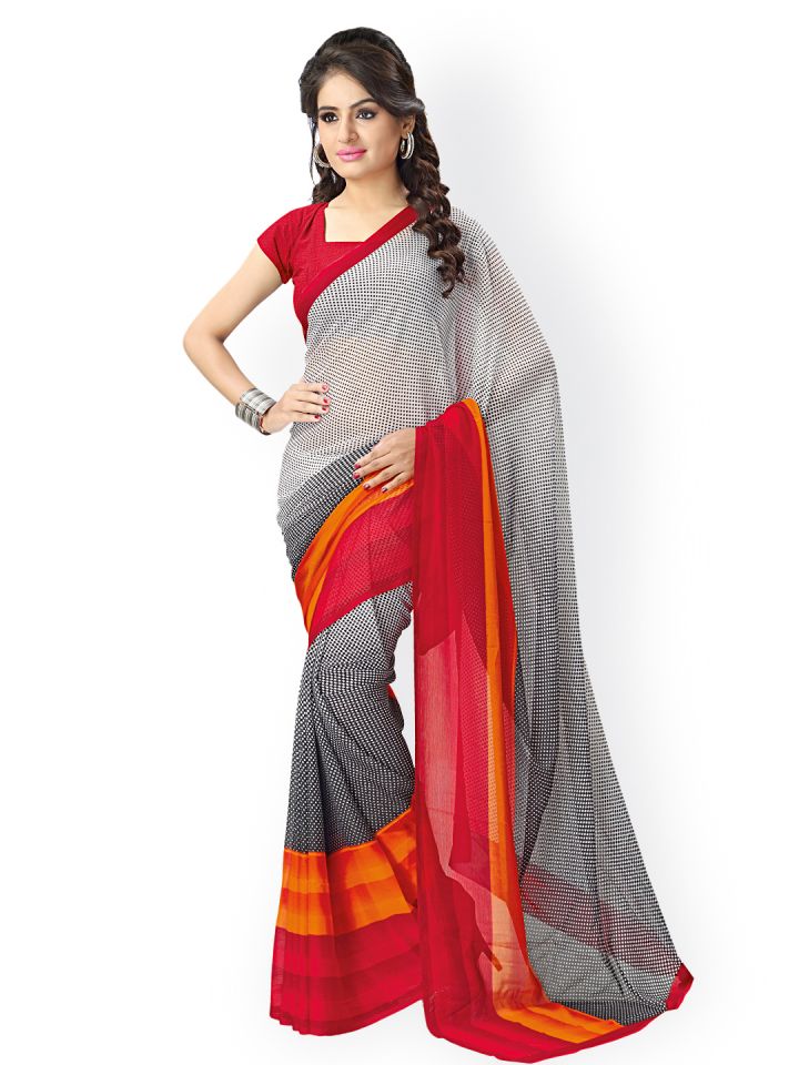 Vaamsi sarees myntra new arrivals