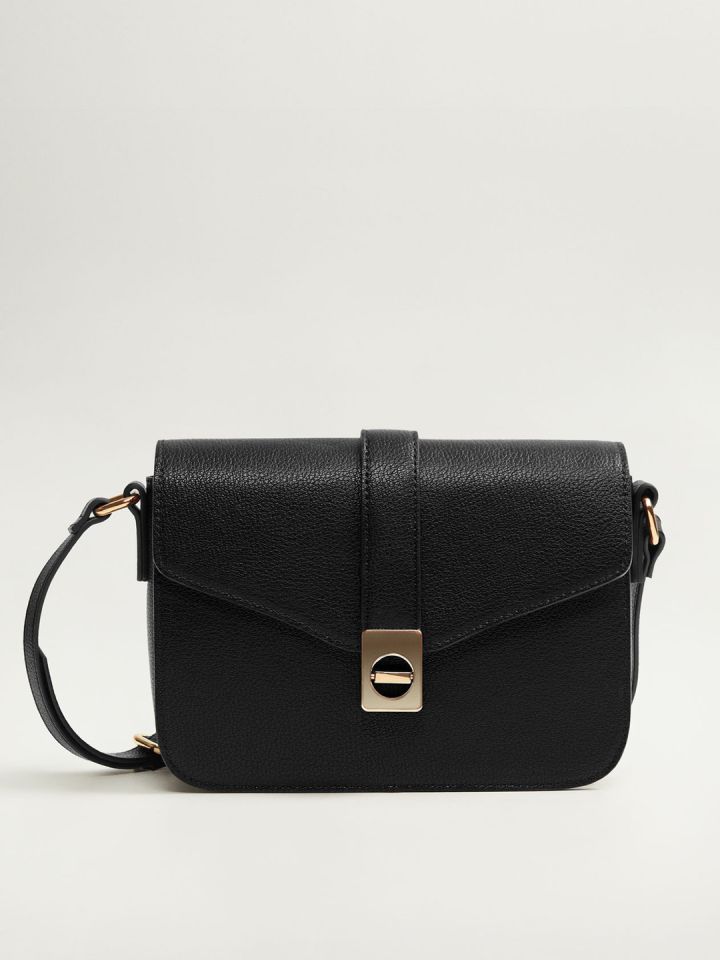 Mango sling bag discount black