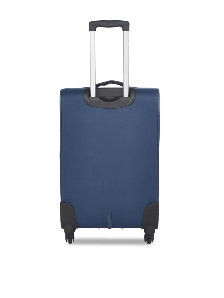 Buy Safari Unisex Blue Solid Large Trolley Suitcase Myntra
