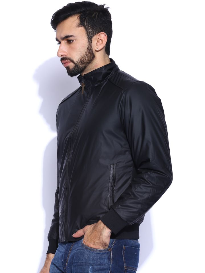 Buy Peter England Black Jacket Jackets for Men 1080564 Myntra