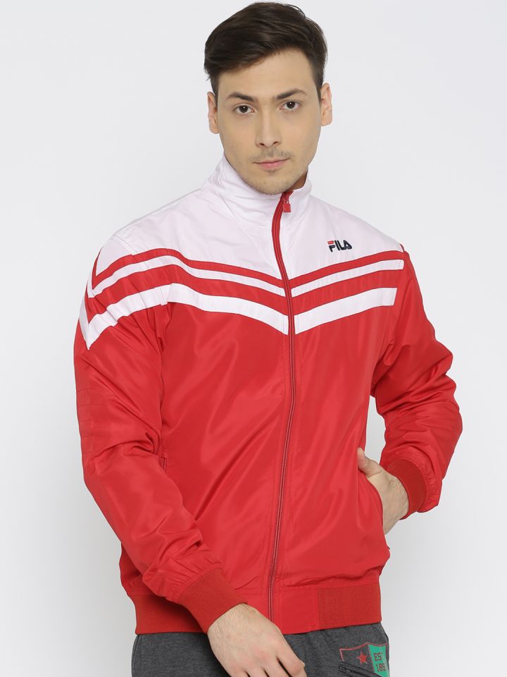 FILA Red Bomber VICTORIA Jacket