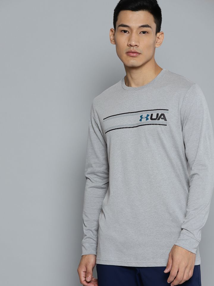 Under armour favorite printed best sale stripe long sleeve shirt