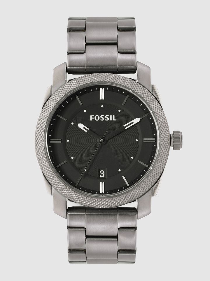 Buy Fossil Men Black Dial Watch FS4774 
