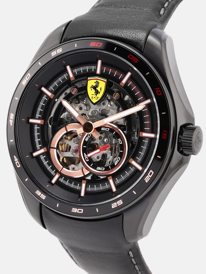 Buy SCUDERIA FERRARI Speedracer Men Black Analogue Watch 0830688