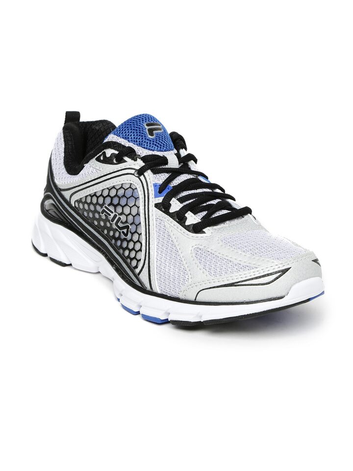 tristeza Pasteles dos Buy FILA Lightweight Men Grey & Black Threshold 3 Running Shoes - Sports  Shoes for Men 1086697 | Myntra