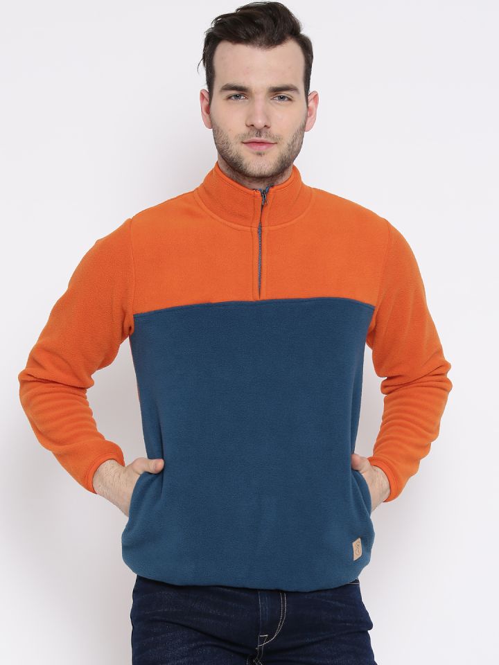 Orange and new arrivals blue sweatshirt