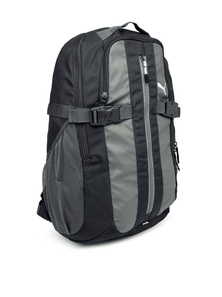 PUMA Unisex Black Grey Apex Backpack