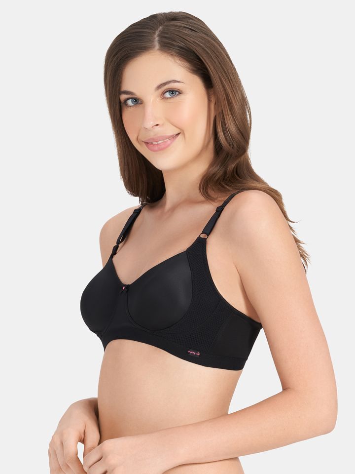 Buy Every De By Amante Solid Non Padded Wirefree Essential Super Support  Bra EB009 - Bra for Women 10947314