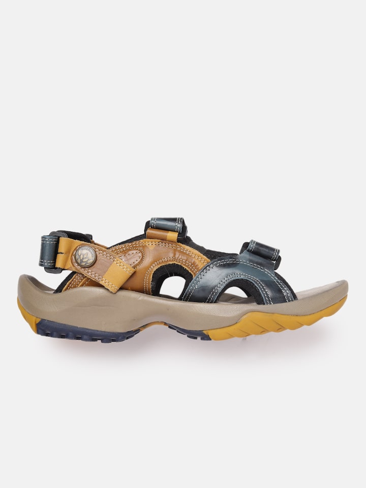 Olive Woody Floater Sandal for men with Velro