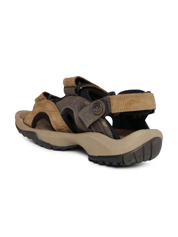 Woodland men khaki sports sandals top